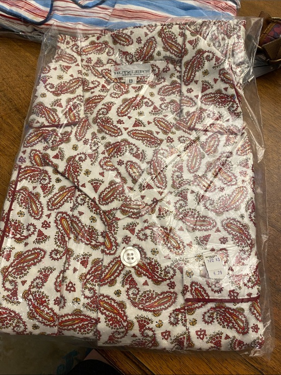 Hutzler’s Other - Vintage New in Package Old Stock!!! Vintage HUTLER’S Men’s Pajamas